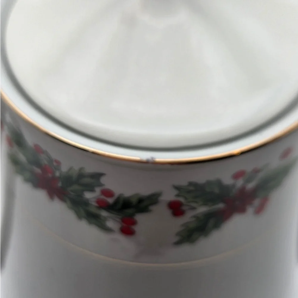 Vintage coffee/ tea / hot chocolate pot Lynns Holly fine porcelain china
